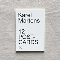 Karel Martens 12 Postcards Set