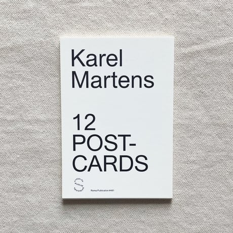 Karel Martens 12 Postcards Set