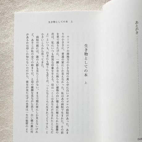 イリナ・グリゴレ｜優しい地獄