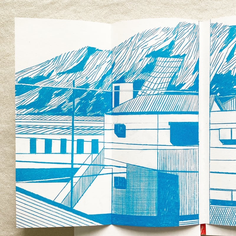 Nigel Peake｜HOTEL DRAWINGS | 曲線