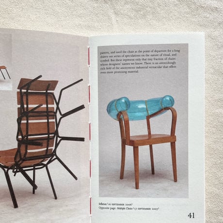 Martino Gamper｜100 Chairs in 100 Days and its 100 Ways