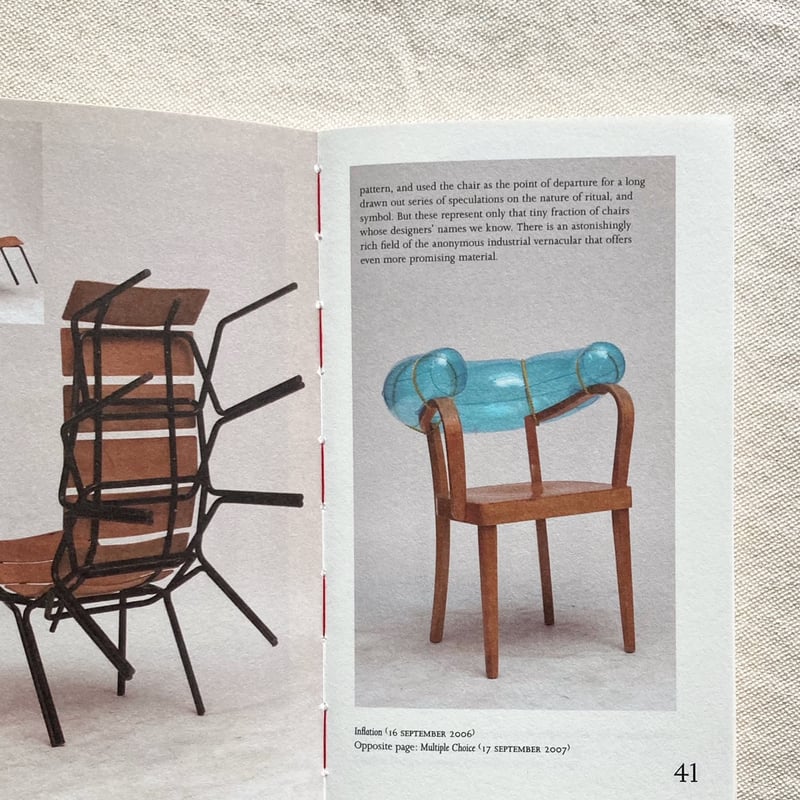Martino Gamper｜100 Chairs in 100 Days and its 1