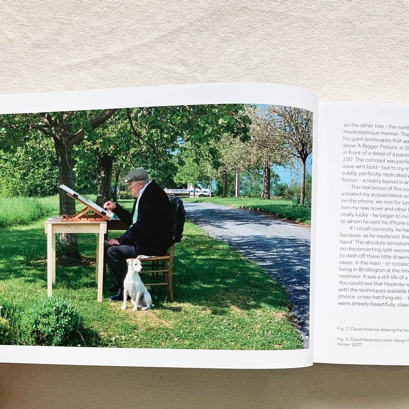 David Hockney｜THE ARRIVAL OF SPRING, NORMANDY 2