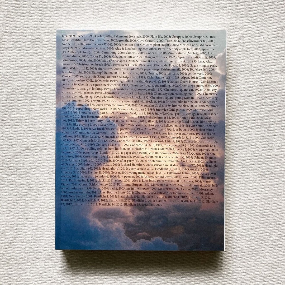 専用 ティルマンス 写真集 ストックホルム WOLFGANG TILLMANS / Wolfgang Tillmans ON READING Online Shop