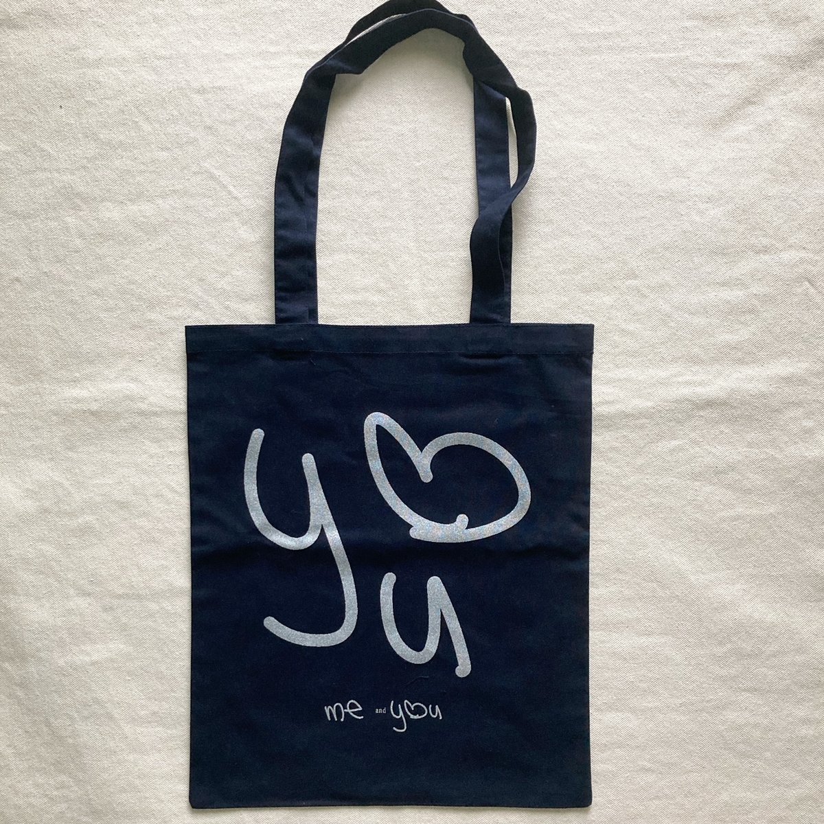 me and you ロゴトートバッグ | 曲線