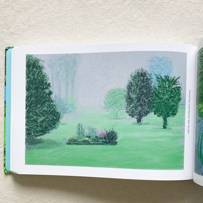 David Hockney｜THE ARRIVAL OF SPRING, NORMANDY 2