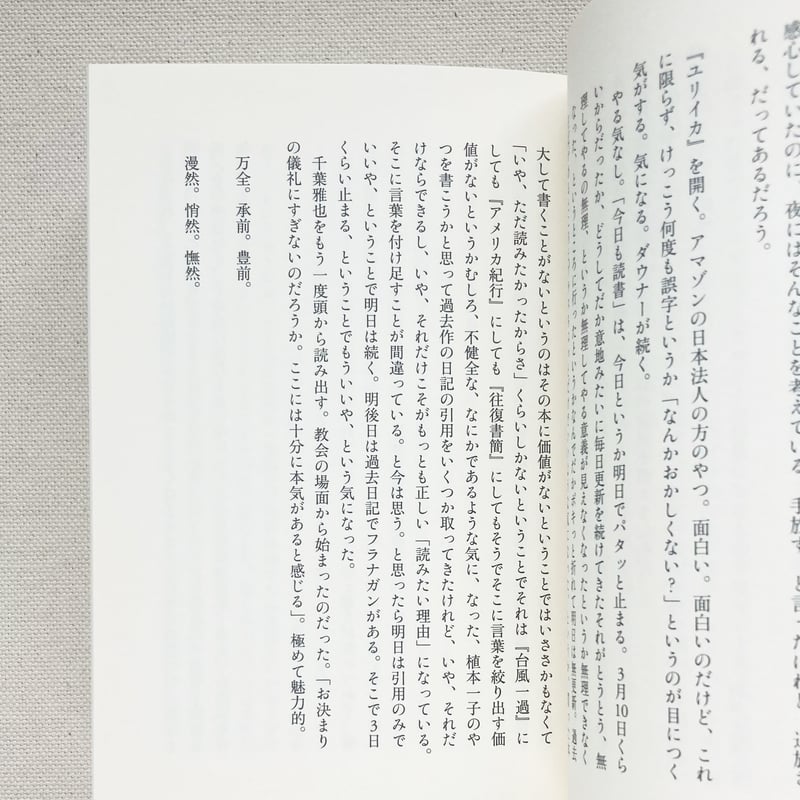阿久津隆｜読書の日記 皮算用 ストレッチ 屋上 | 曲線
