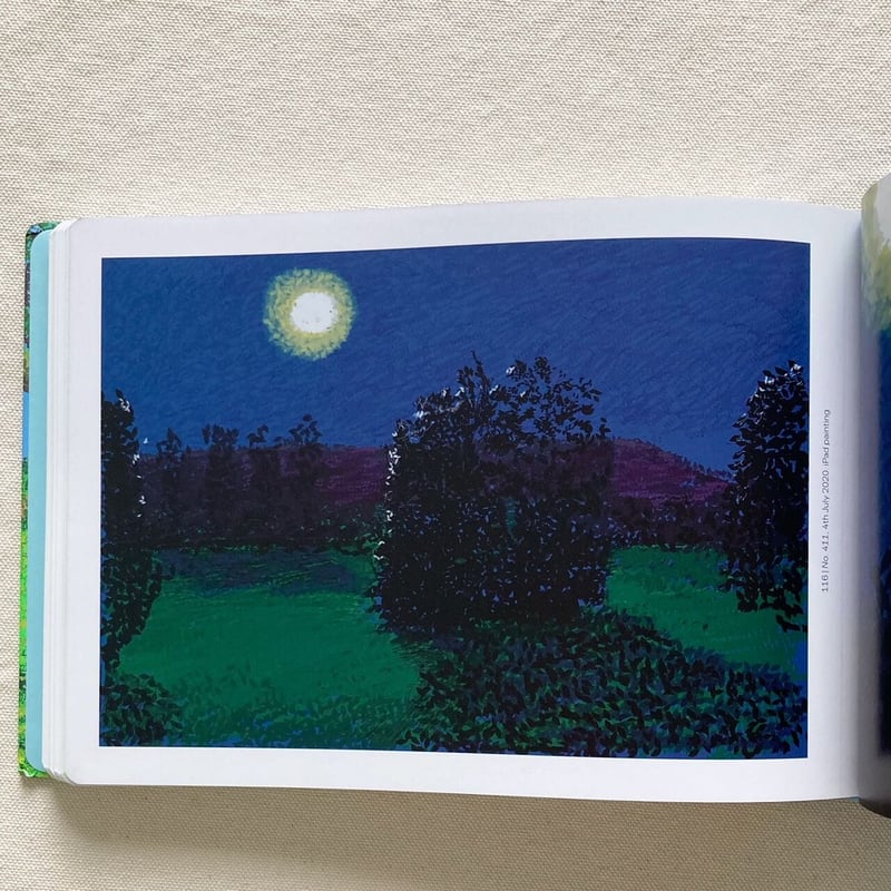 David Hockney｜THE ARRIVAL OF SPRING, NORMANDY 2