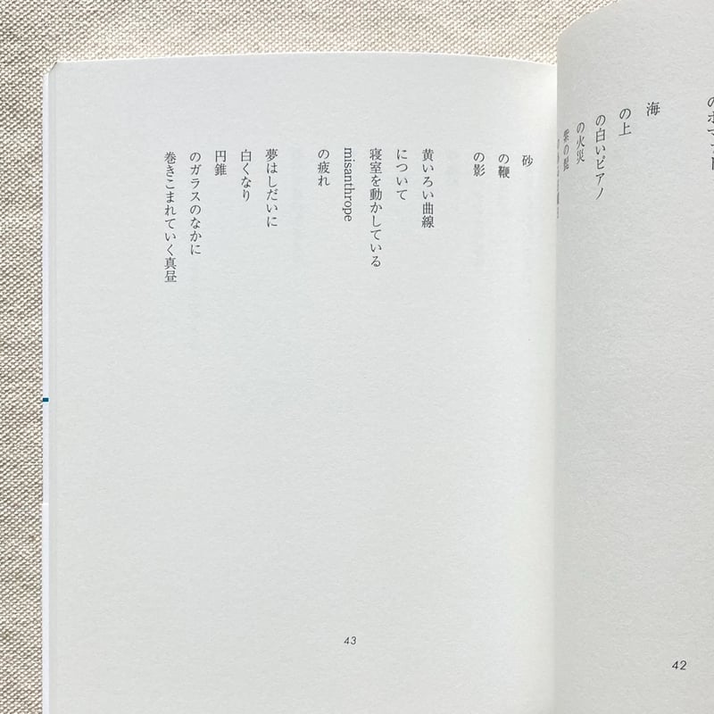 北園克衛｜単調な空間 1949-1978 (新装版) | 曲線