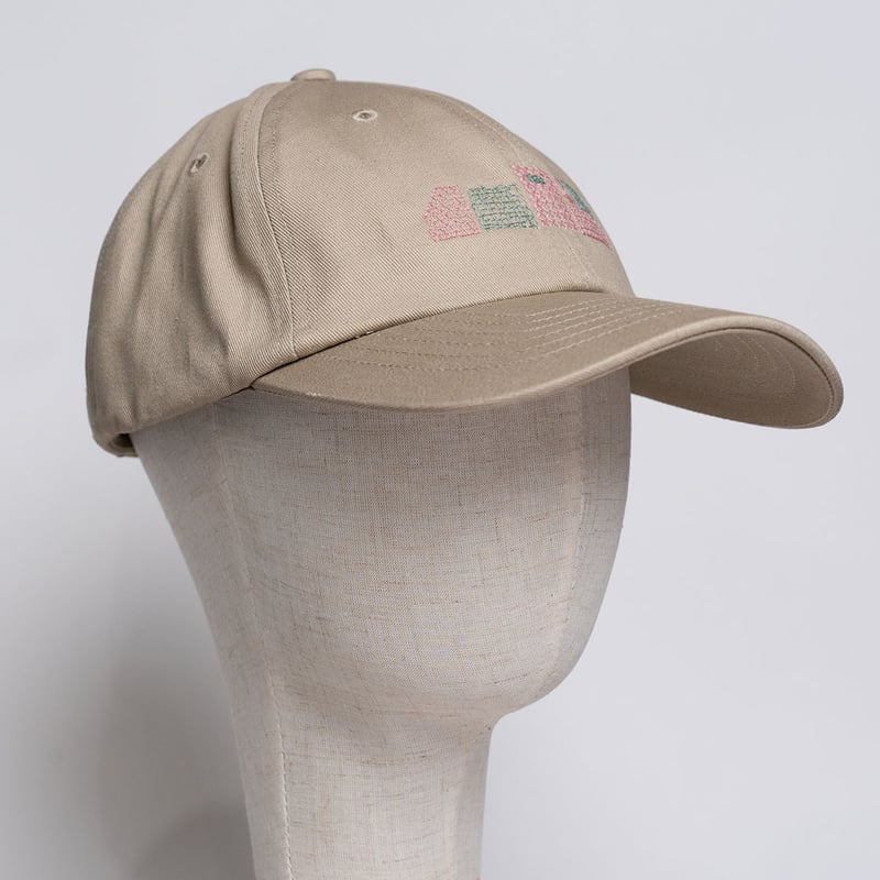 ★新品fottsfottsキャップFOTTSFOTTS帽子ベージュ FOTTSFOTTS】HALF LOGO CAP (FOTTSFOTTS/キャップ) 107734826
