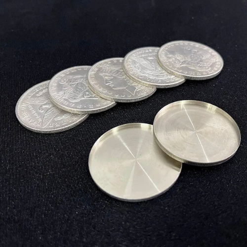 1オンスレプリカコイン21枚セット レプリカモルガンダラー＆シェルセット(5 Coins + 1 Head Shell + 1 T