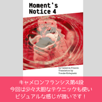 キャメロン・フランシス日本語冊子：モーメント・ノーティス４　印刷冊子版