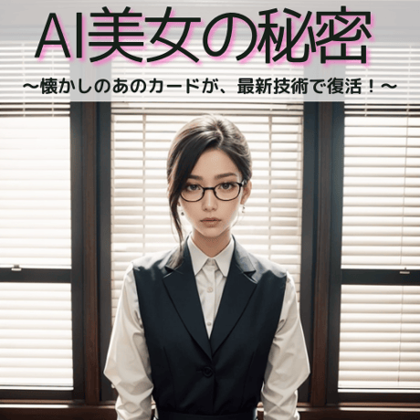 AI美女の秘密（ギャグカードセット）【秘書風版】