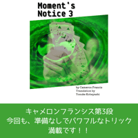 キャメロン・フランシス日本語冊子：モーメント・ノーティス３　PDF版