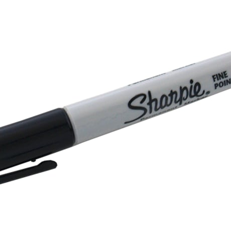 シャーピー：Fine-Tip Sharpie (Black)