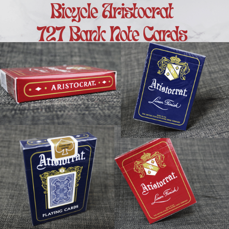Bicycle Aristocrat 727 Bank Note Cards | レストランマ