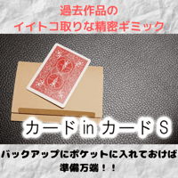 《8月マンスリーセール商品》カード in カード S　by　紀良 京佑