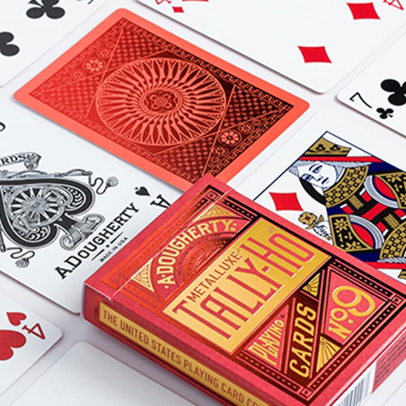 Tally Ho (Circle) MetalLuxe Playing Cards by US