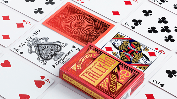 Tally Ho (Circle) MetalLuxe Playing Cards by US