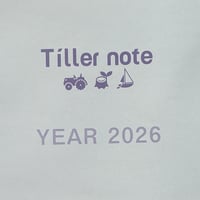 2026年の手帖 (バインダー付き)　※11月下旬ごろの発送お届けとなります。