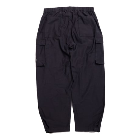CITY TREE CAMO CARGO PANTS - BLACK