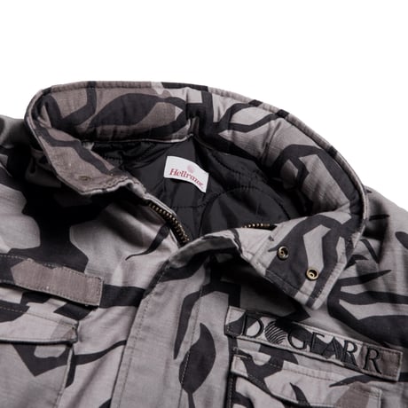 M65 CITY TREE CAMO ARMY JACKET with LYRIC NOTE - CITY TREE CAMO