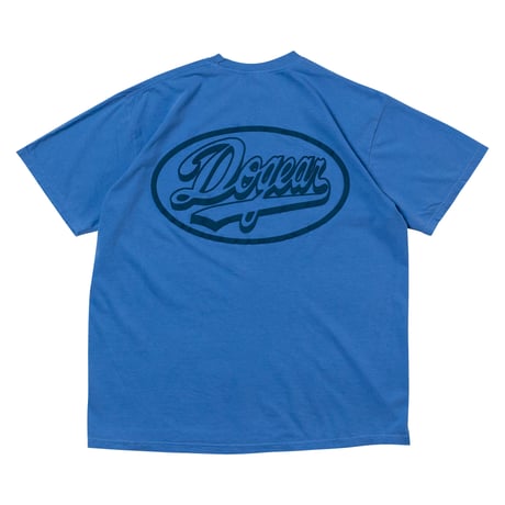 DOGEAR RECORDS TEE (FB × Navy)