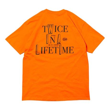 Twice In A Lifetime Tee (Orange × Black)