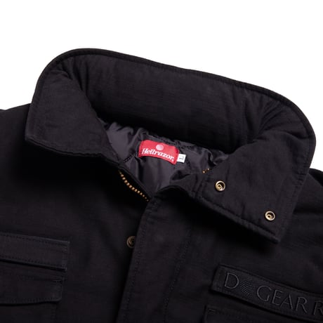 M65 CITY TREE CAMO ARMY JACKET - BLACK
