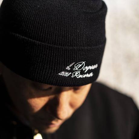 DOGEAR KNIT CAP (Black)