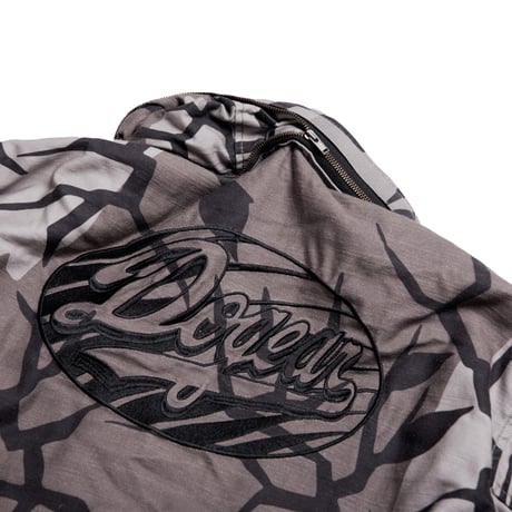 M65 CITY TREE CAMO ARMY JACKET with LYRIC NOTE - CITY TREE CAMO