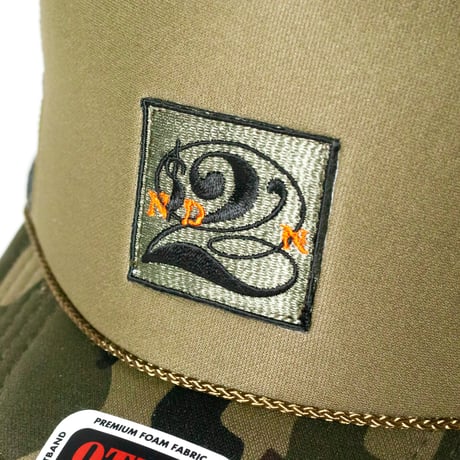 D'N'N 2 MESH TRUCKER CAP (green camo)