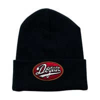 DOGEAR KNIT CAP (Black)