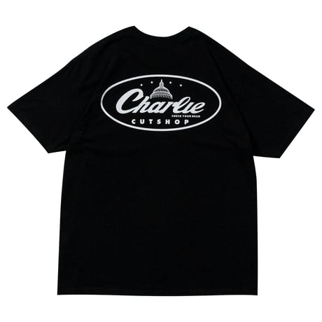 DOGEAR × CHARLIE Tee (Black)