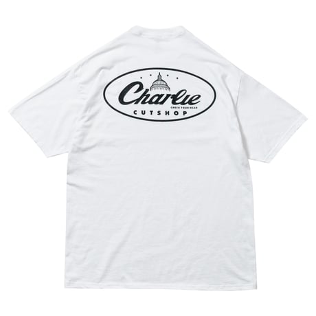 DOGEAR × CHARLIE Tee (White)