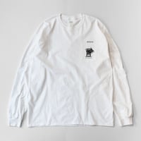 180 Atomosphere  L/S tee (White)