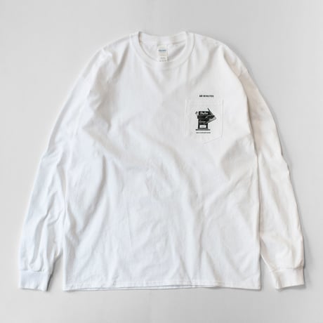 180 Atomosphere  L/S tee (White)