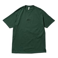 DOGEAR RECORDS TEE (Green × Black)