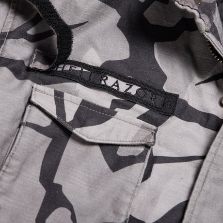 M65 CITY TREE CAMO ARMY JACKET with LYRIC NOTE - CITY TREE CAMO