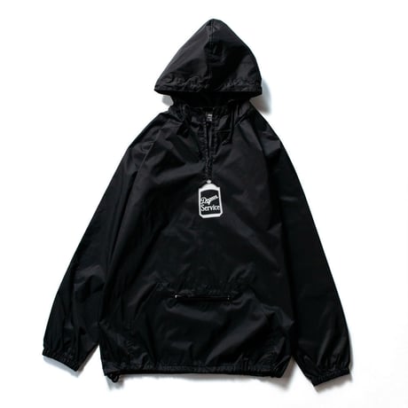CALLIN  Anorak Parka (Black × White)