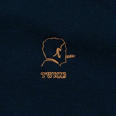 Twice In A Lifetime Tee (Navy × Orange)