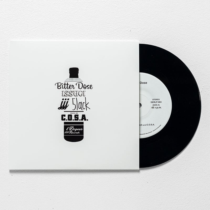 邦楽 Bitter Dose ISSUGI Black C.O.S.A. 7inch Bitter Dose