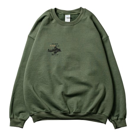 16FLIP TREE SWEAT (khaki green)