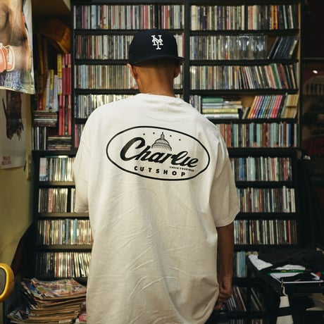 DOGEAR × CHARLIE Tee (White)