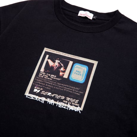 PROFILE SHIRT with Atmosphere Freestyle - ISSUGI & DJ SCRATCH NICE 1song data (Black)