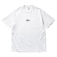 DOGEAR RECORDS TEE (White × Black)