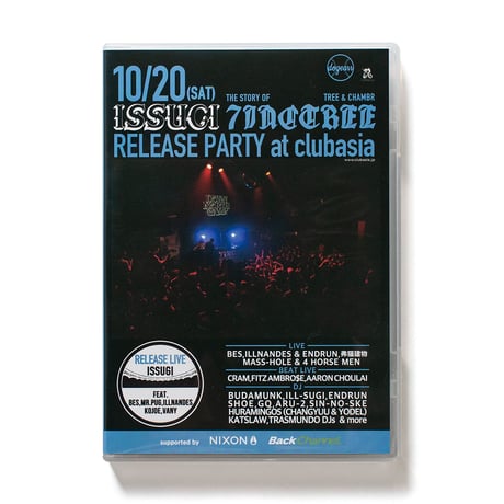 THE STORY OF 7INCTREE “TREE&CHAMBR” RELEASE LIVE DVD