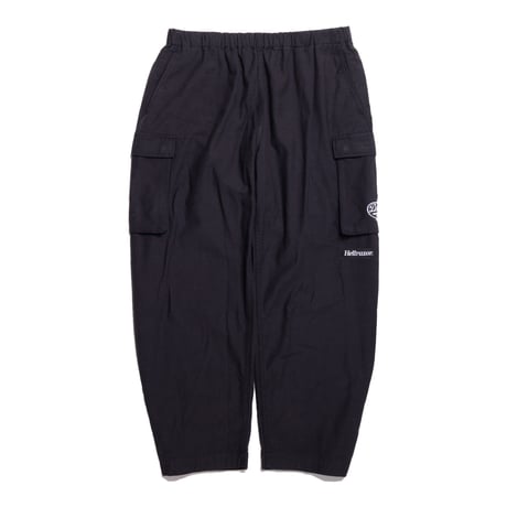 CITY TREE CAMO CARGO PANTS - BLACK