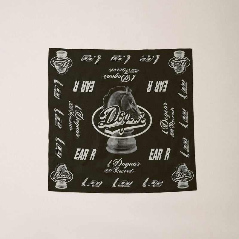 DOGEAR RECORDS バンダナ② Dogear Records BANDANA | TREES SHOP