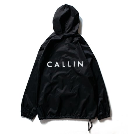 CALLIN  Anorak Parka (Black × White)